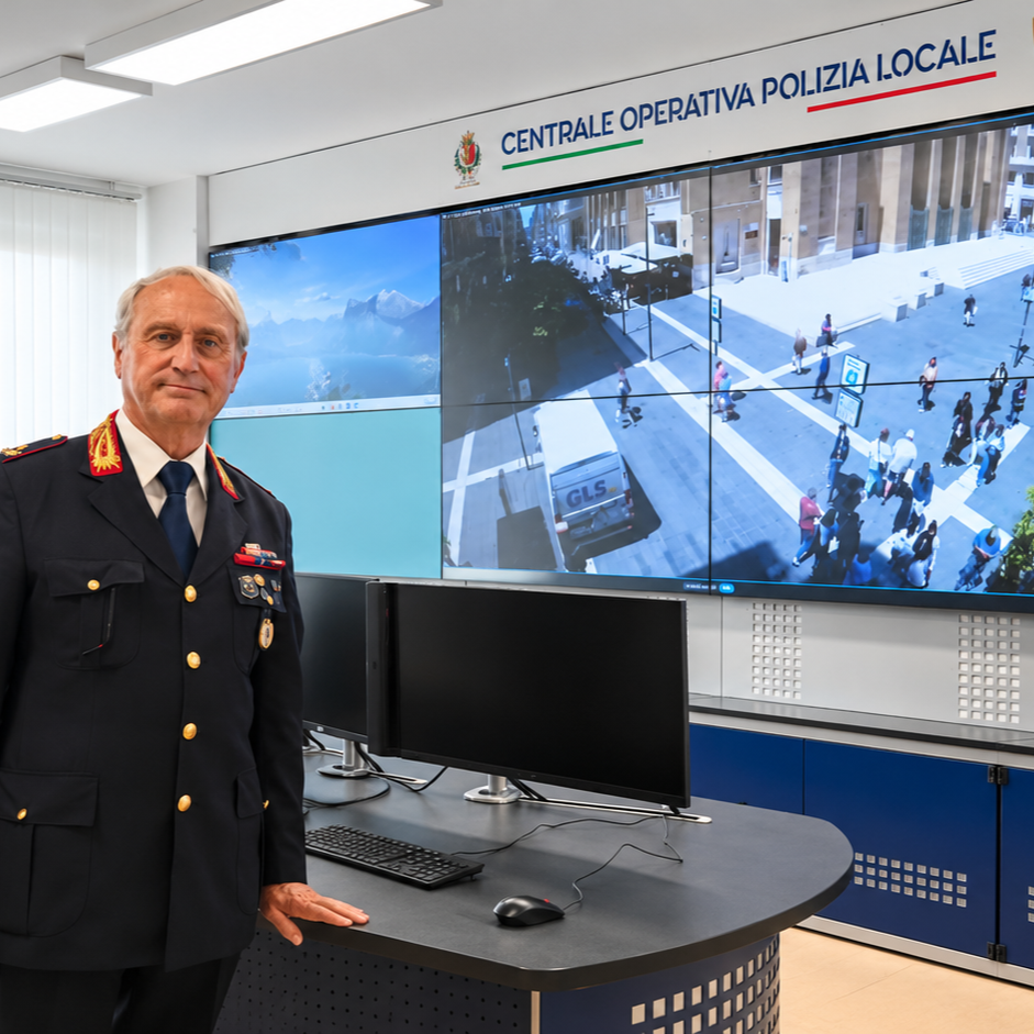 Nuova Control Room e Meeting Room per la Centrale operativa della polizia locale di bari